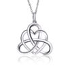 Triangle knot pendent
