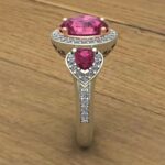 PRODUCT DETAILS COLOR – white gold OCCASION – EVERYDAY, LOVE , WEDDING GEMSTONE – pink sapphire GEMSTONE SHAPE – OVAL , pear Accent stone – Moissanite BASE MATEL -925 SILVER PLATING – white rhodium US RING SIZE – 4, 4.5, 5, 5.5, 6, 6.5, 7, 7.5, 8, 8.5, 9, 9.5, 10, 10.5 , 11, 11.5, 12, 12.5, 13, 13.5, 14